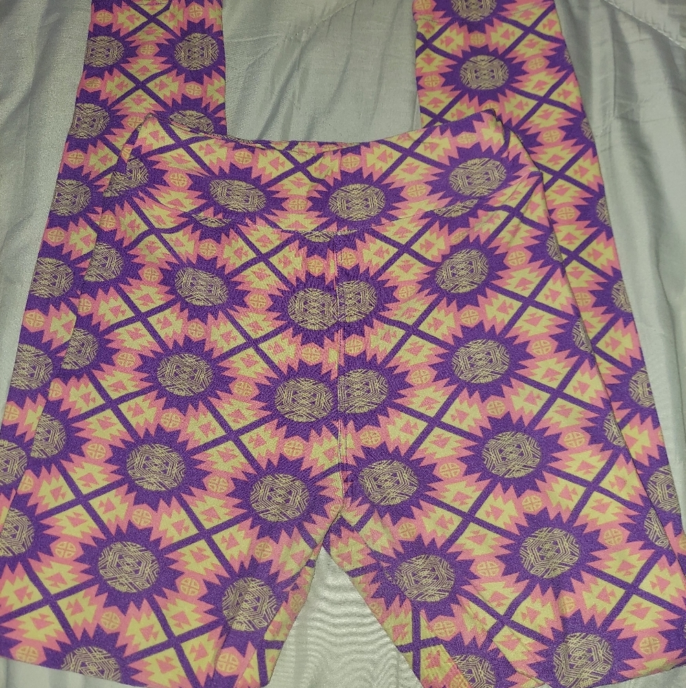 Multi color lularoe leggings
